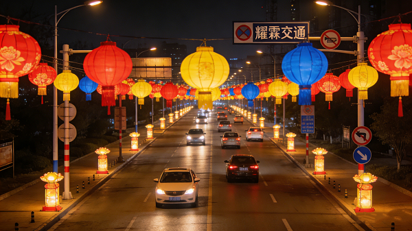 耀霖交通祝您元宵安康，平安伴行